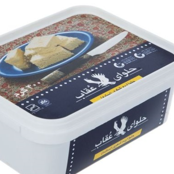 حلوا ارده عقاب ساده ۴۰۰ گرم 