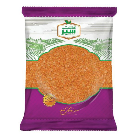 دال عدس کشت سبز 450 گرم 