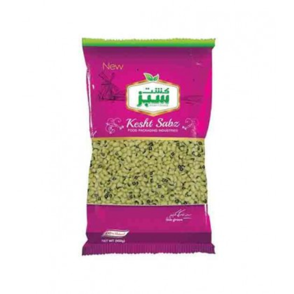لوبیا پلو درشت کشت سبز 450 گرم 