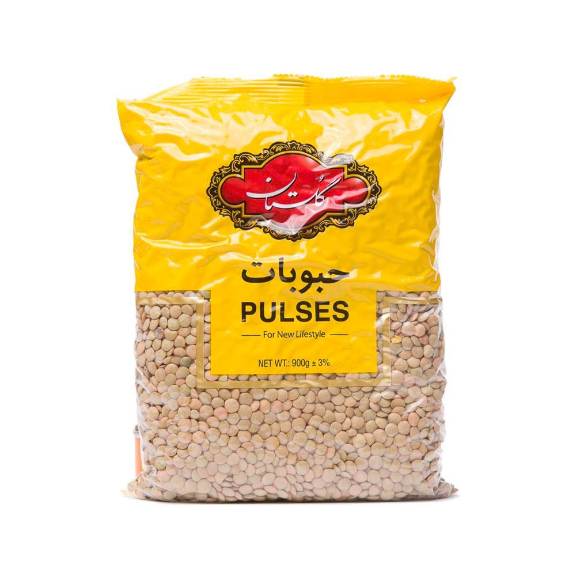عدس درشت گلستان 900 گرم 