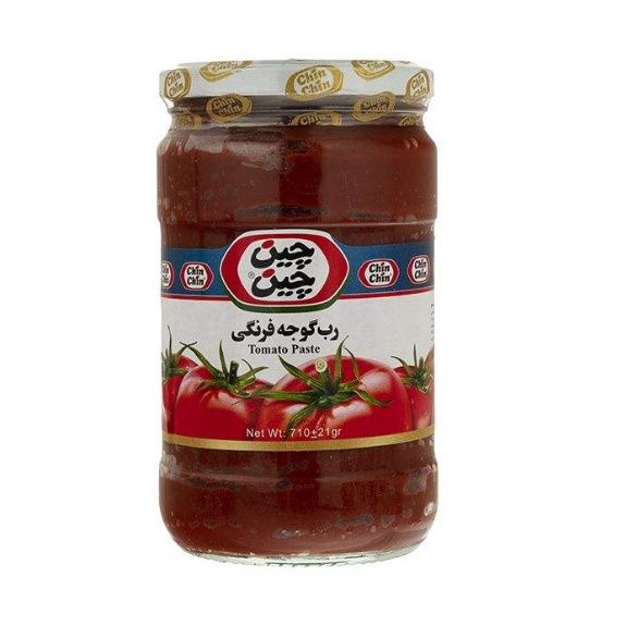 رب گوجه شیشه ای چین چین