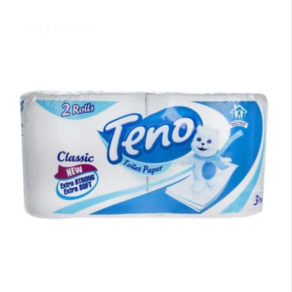 دستمال توالت تنو مدل Classic بسته 2 عددی