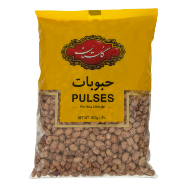لوبیا چیتی گلستان 900 گرم 
